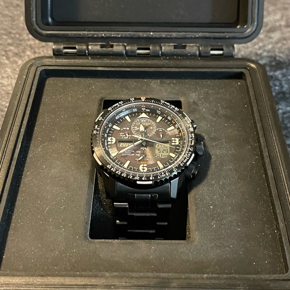 * SOLD!* CITIZEN PROMASTER SKYHAWK A-T ECO DRIVE Watch atomic - Picture 6 of 7